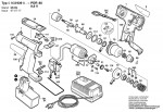 Bosch 0 603 939 827 Pdr 9,6 Ve Cordless Percus Screwdriv 9.6 V / Eu Spare Parts